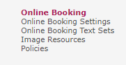 Online Booking Buttons